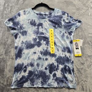 Danskin Women Tie Dye Tee Black  Combo Small NWT